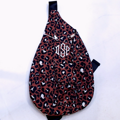 BLOOPER BAG: Monogrammed Sling Pack
