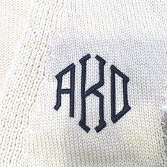 BLOOPER CLOTHING: Monogrammed Audrey Cardigan
