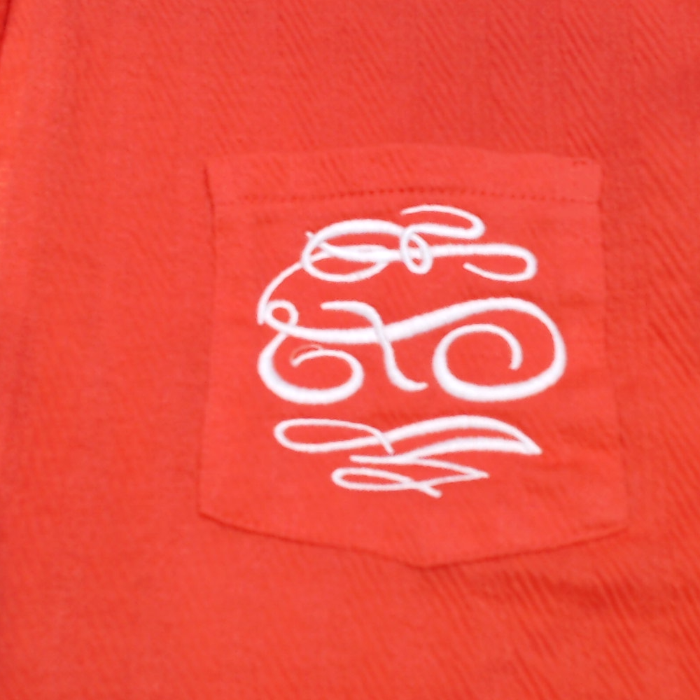 BLOOPER CLOTHING: Monogrammed Top