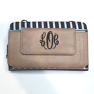 BLOOPER ACCESSORY: Monogrammed Phone Wallet Wristlet