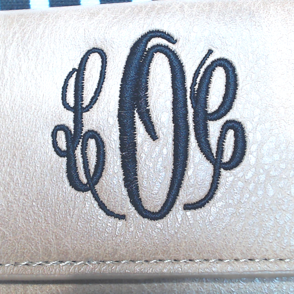 BLOOPER ACCESSORY: Monogrammed Phone Wallet Wristlet