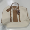 BLOOPER BAG: Monogrammed Weekender Bag