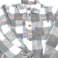 BLOOPER CLOTHING: Monogrammed Fuzzy Shacket