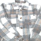 BLOOPER CLOTHING: Monogrammed Fuzzy Shacket