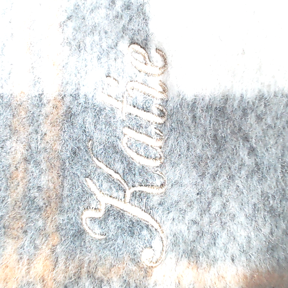 BLOOPER CLOTHING: Monogrammed Fuzzy Shacket