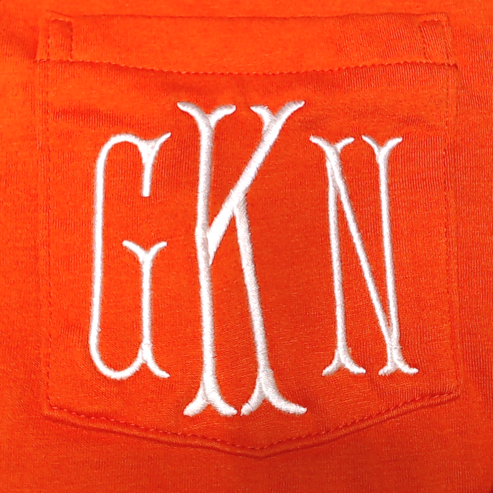 BLOOPER CLOTHING: Monogrammed Long Sleeve Shirt
