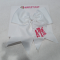 BLOOPER KIDS: Monogrammed Girls Hair Bow Monogrammed Girls Hair Bow