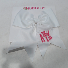 BLOOPER KIDS: Monogrammed Girls Hair Bow Monogrammed Girls Hair Bow
