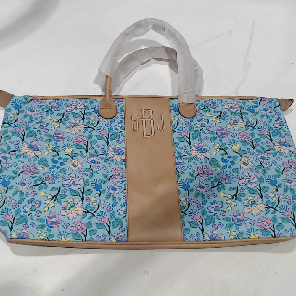 BLOOPER BAG: Monogrammed Charleston Weekender