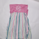 BLOOPER SWIM: Monogrammed Beach Cover Up