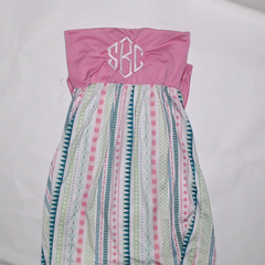 BLOOPER SWIM: Monogrammed Beach Cover Up