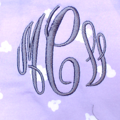 BLOOPER CLOTHING: Monogrammed Puff Sleeve Sweatshirt