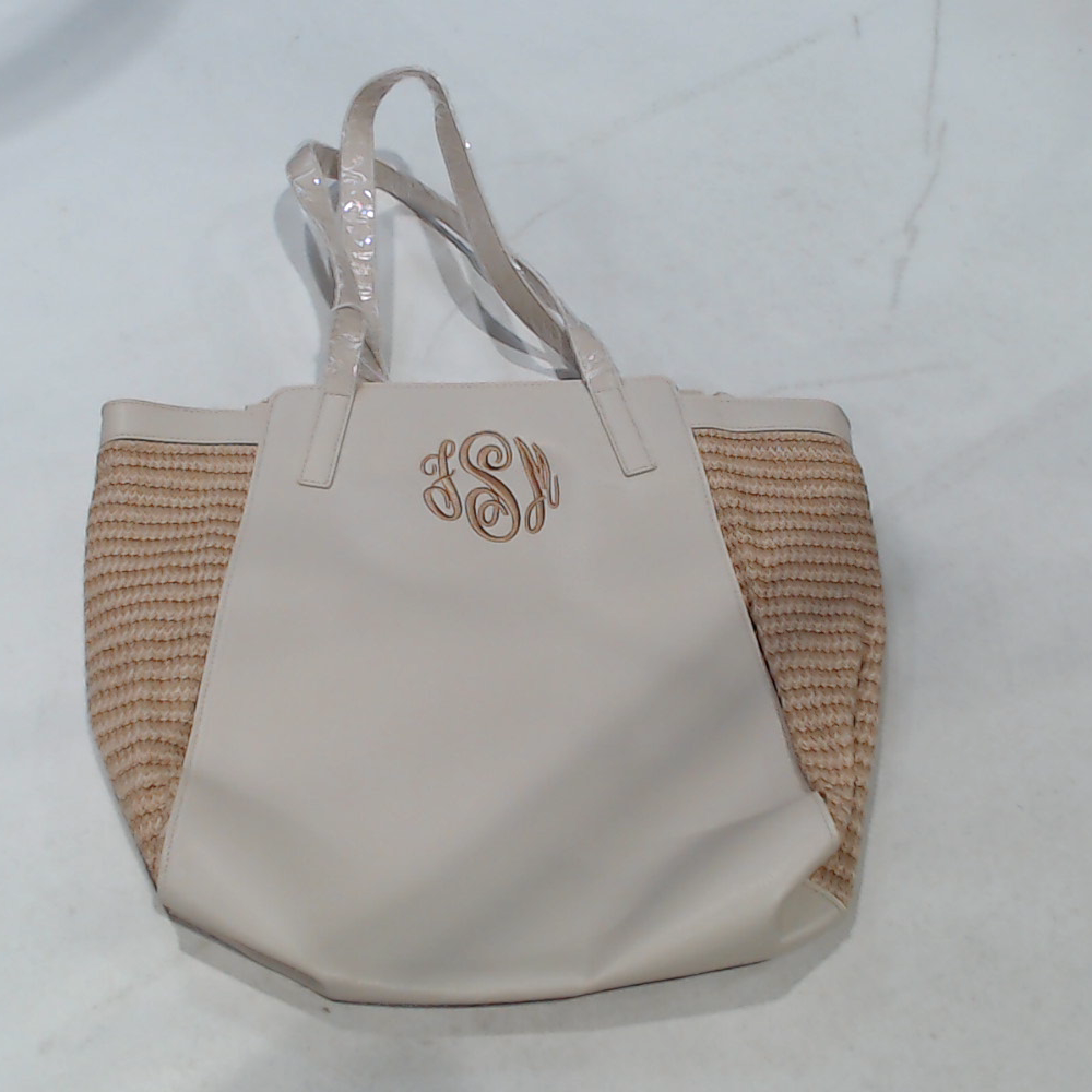 BLOOPER BAG: Monogrammed Seaside Tote