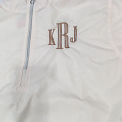 BLOOPER CLOTHING: Monogrammed Windbreaker Pullover
