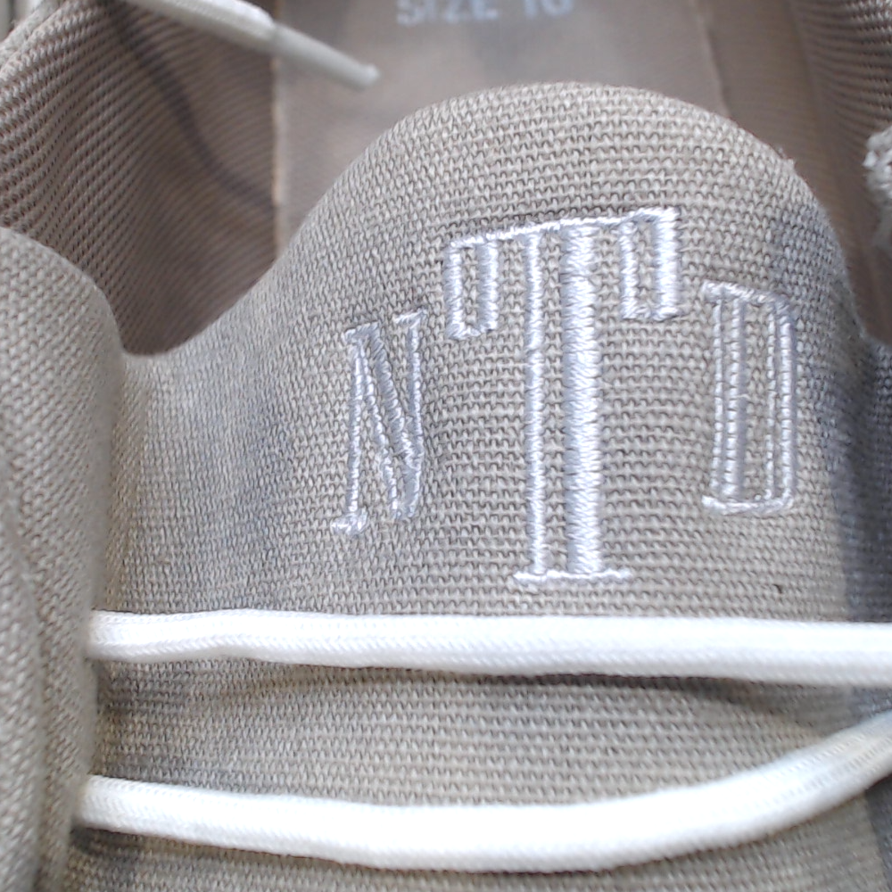 BLOOPER SHOES: Monogrammed Slip On Shoes