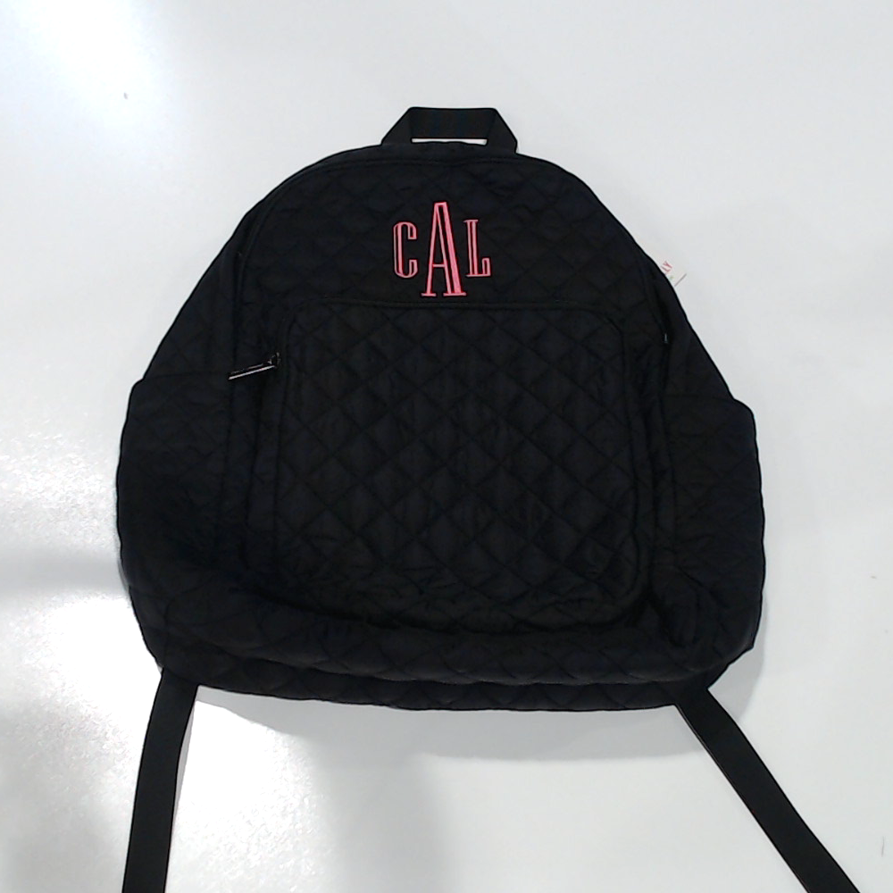 BLOOPER BAG: Monogrammed Quilted Laptop Backpack