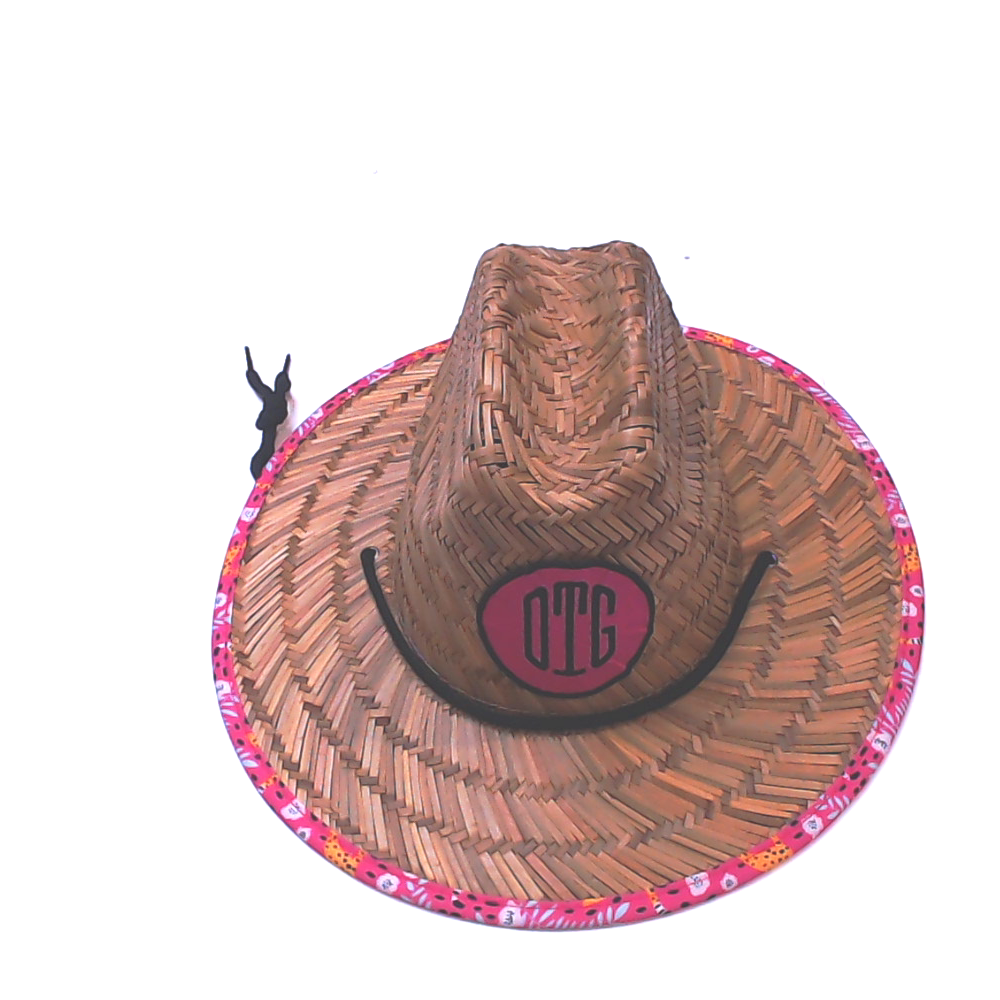 BLOOPER KIDS: Monogrammed Kids Straw Hat