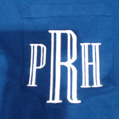 BLOOPER CLOTHING: Monogrammed America T-Shirt