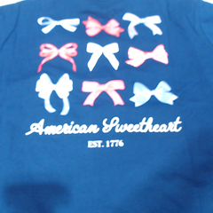 BLOOPER CLOTHING: Monogrammed America T-Shirt