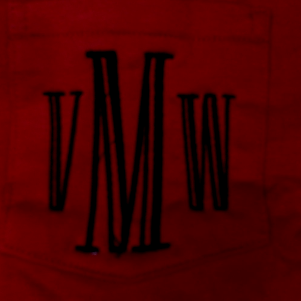 BLOOPER CLOTHING: Monogrammed Long Sleeve Shirt