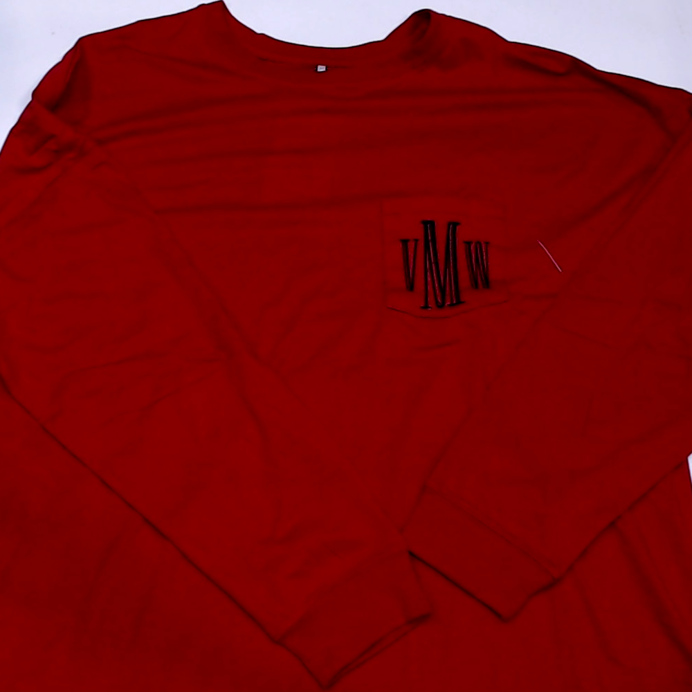 BLOOPER CLOTHING: Monogrammed Long Sleeve Shirt