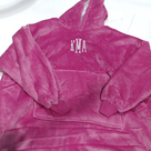 BLOOPER CLOTHING: Monogrammed Blanket Hoodie