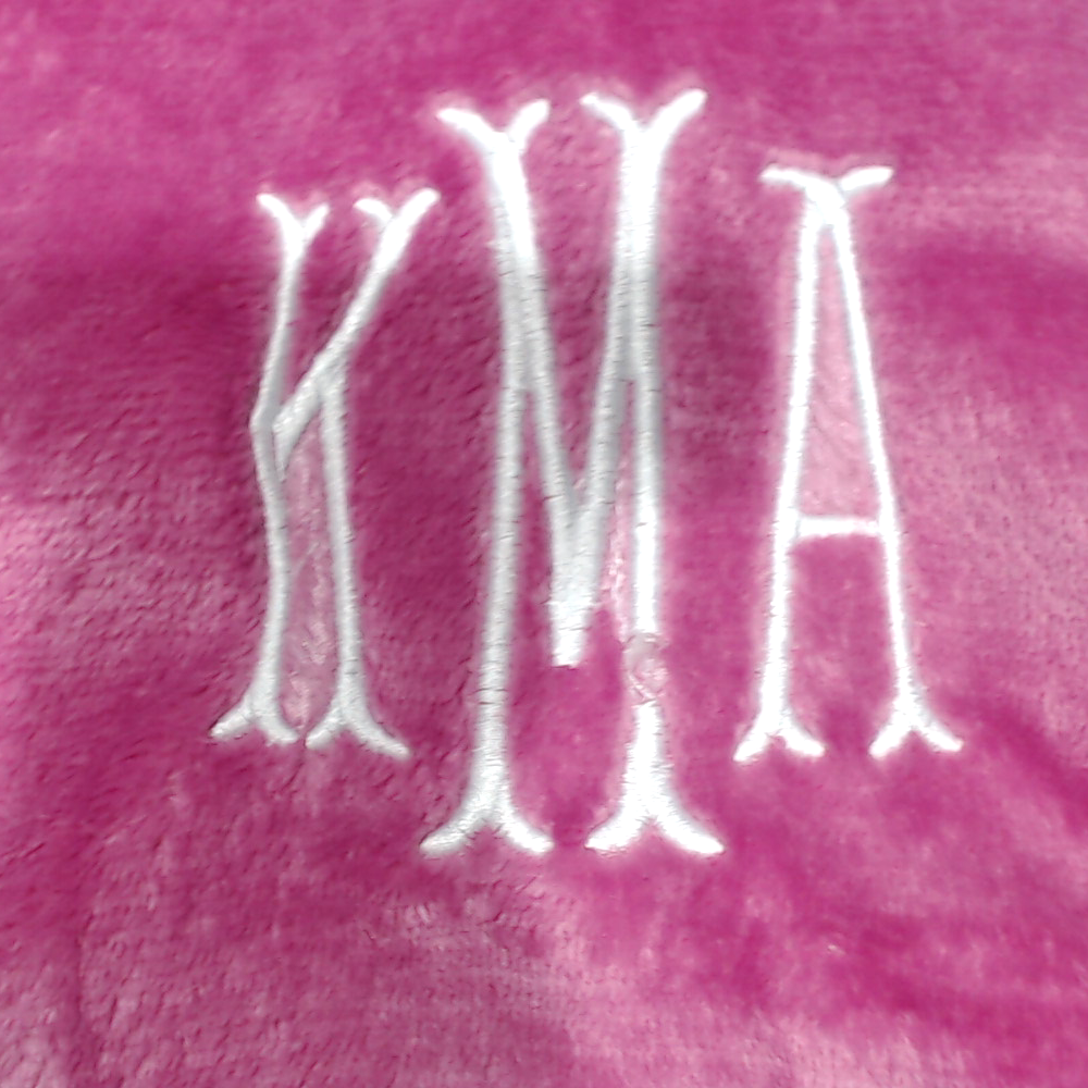 BLOOPER CLOTHING: Monogrammed Blanket Hoodie
