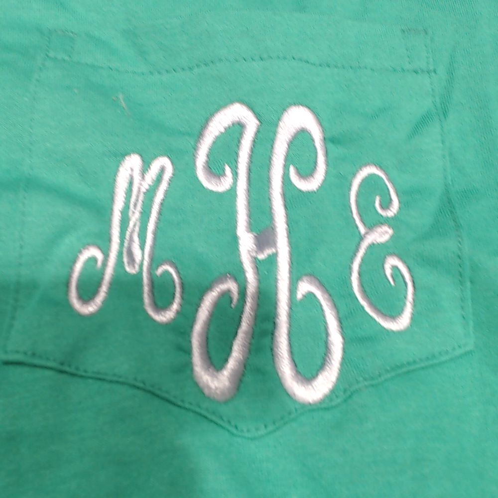 BLOOPER CLOTHING: Monogrammed Short Sleeve Shirt