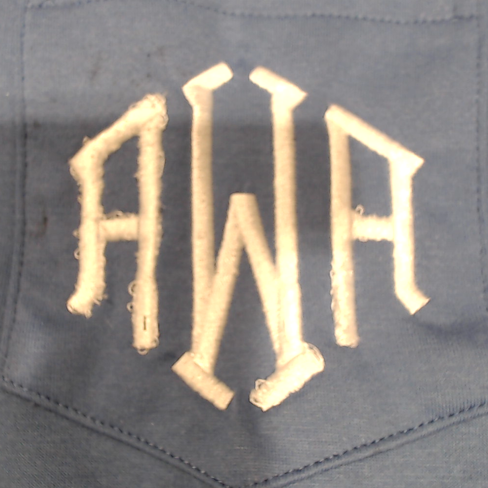BLOOPER CLOTHING: Monogrammed America T-Shirt