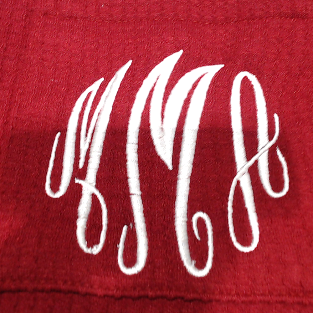 BLOOPER CLOTHING: Monogrammed Waffle Dress