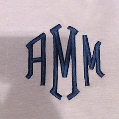 BLOOPER CLOTHING: Monogrammed Quarter Zip Sweatshirt