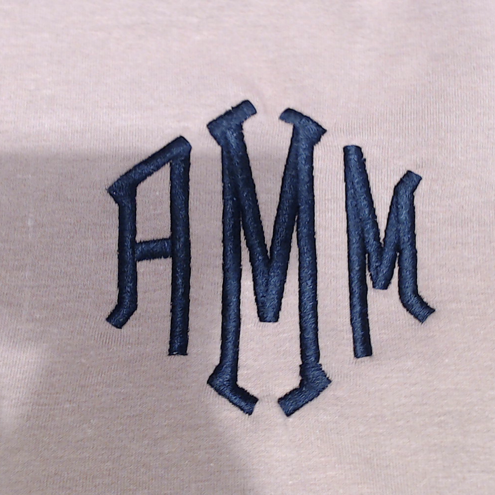 BLOOPER CLOTHING: Monogrammed Quarter Zip Sweatshirt