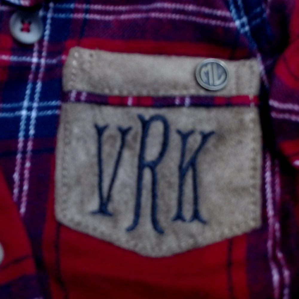 BLOOPER KIDS: Monogrammed Kids Plaid Layering Tunic