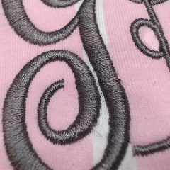 BLOOPER CLOTHING: Monogrammed Ruffle Pajama Top