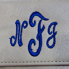 BLOOPER ACCESSORY: Monogrammed Phone Wallet Wristlet