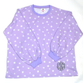 BLOOPER CLOTHING: Monogrammed Puff Sleeve Sweatshirt