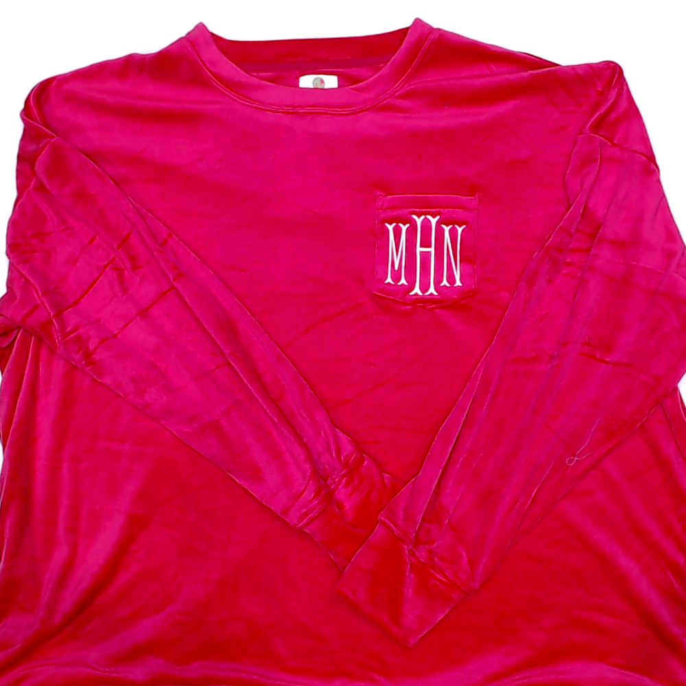 BLOOPER CLOTHING: Monogrammed Softspun Sweatshirt