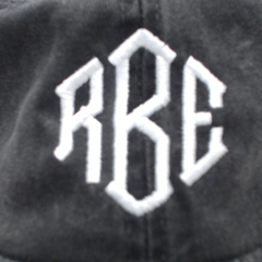 BLOOPER ACCESSORY: Monogrammed Baseball Hat