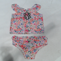 BLOOPER KIDS: Monogrammed Kids Ruffle Tankini