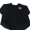 BLOOPER CLOTHING: Monogrammed Open Back Sweatshirt