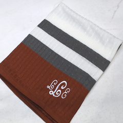 BLOOPER CLOTHING: Monogrammed Poncho