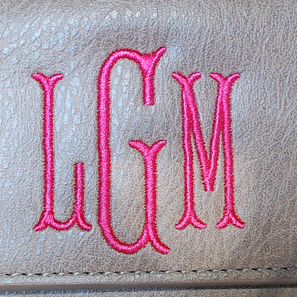 BLOOPER ACCESSORY: Monogrammed Phone Wallet Wristlet