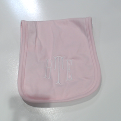BLOOPER KIDS: Monogrammed Baby Terry Burp Cloth