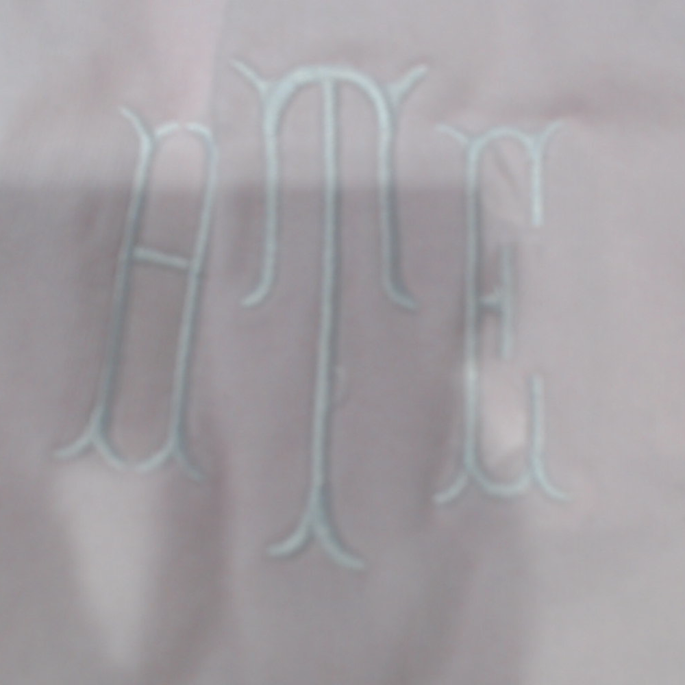 BLOOPER KIDS: Monogrammed Baby Terry Burp Cloth