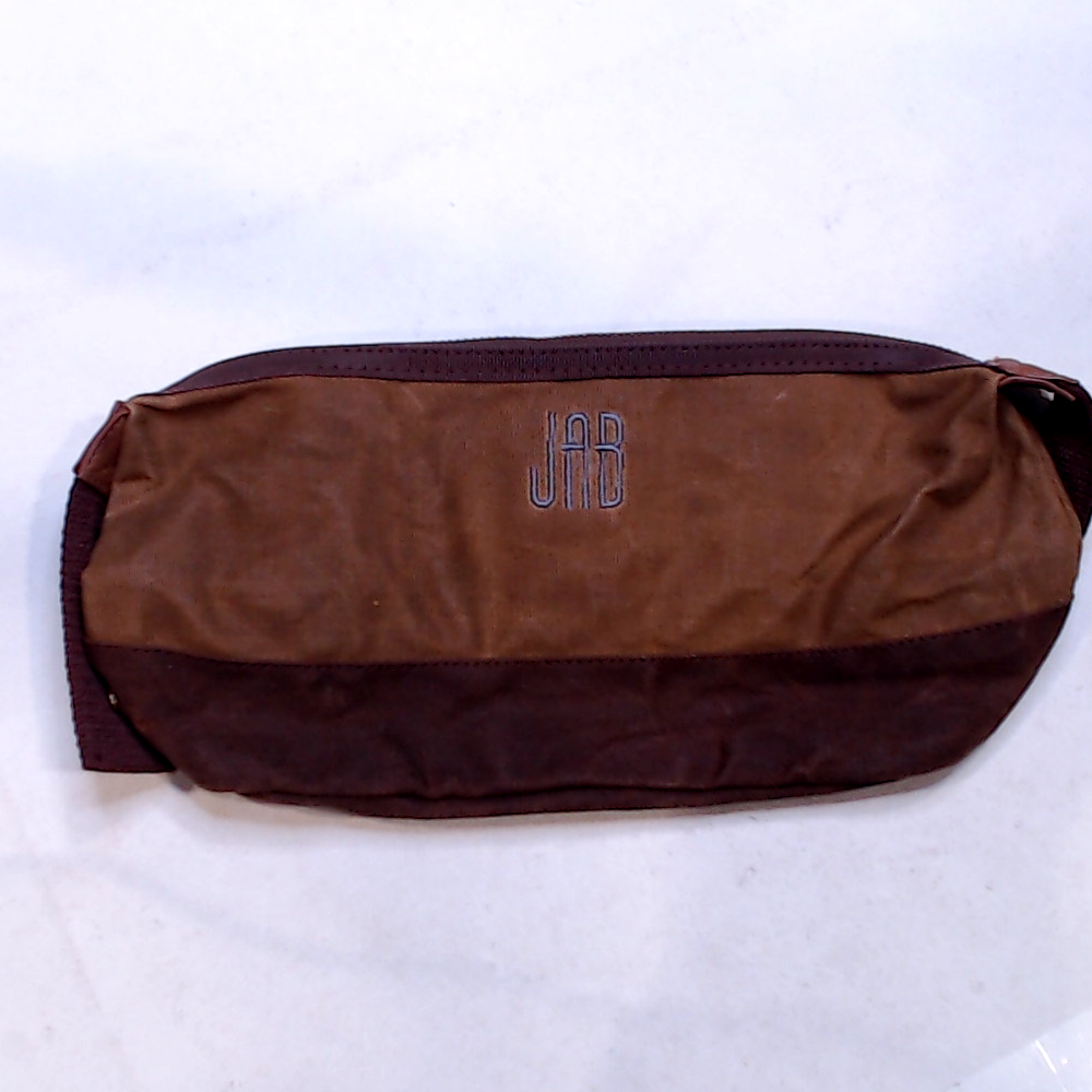 BLOOPER BAG: Personalized Waxed Canvas Dopp Kit