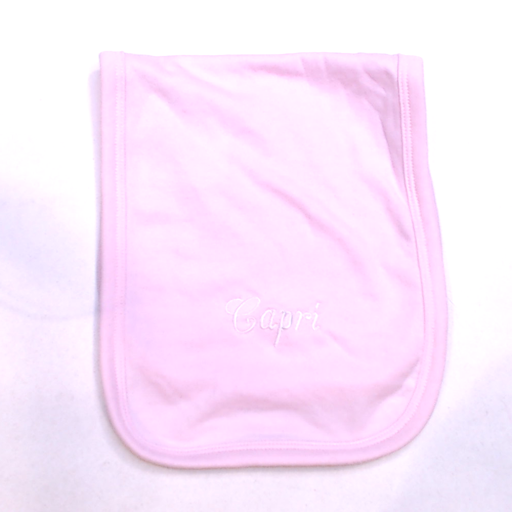 BLOOPER KIDS: Monogrammed Baby Terry Burp Cloth