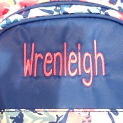 BLOOPER KIDS: Monogrammed Backpack
