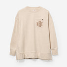 Monogrammed Crewneck Sweatshirt | Heathered Oatmeal