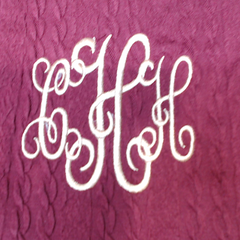 BLOOPER CLOTHING: Monogrammed Cable Knit Pullover
