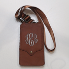 BLOOPER BAG: Monogrammed Phone Crossbody